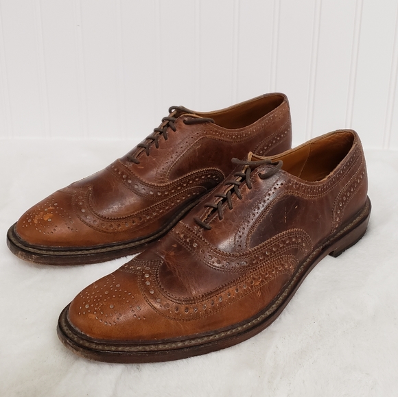 Allen Edmonds Mctavish Walnut Tan Brown 